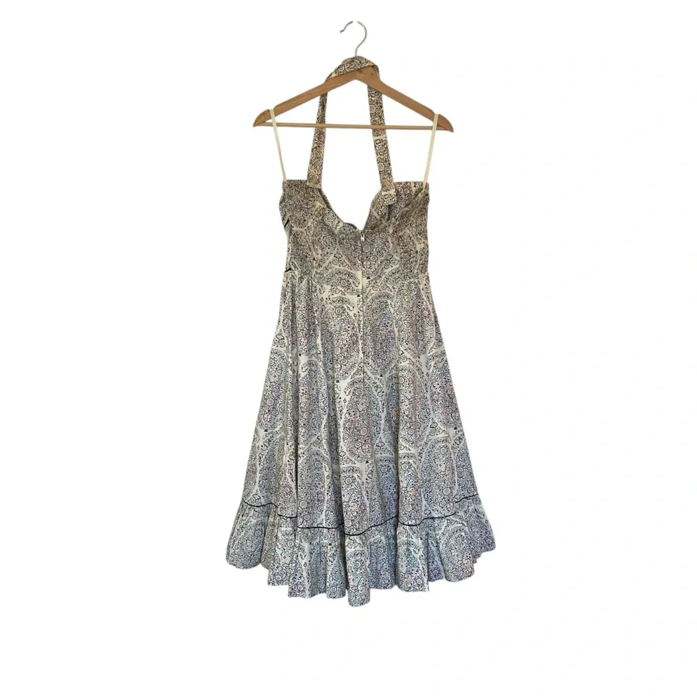 Floral Halter Dress - Picture 5 of 9